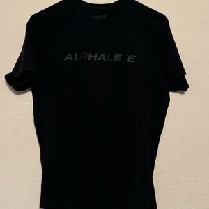 All Black Alphalete Tee #2